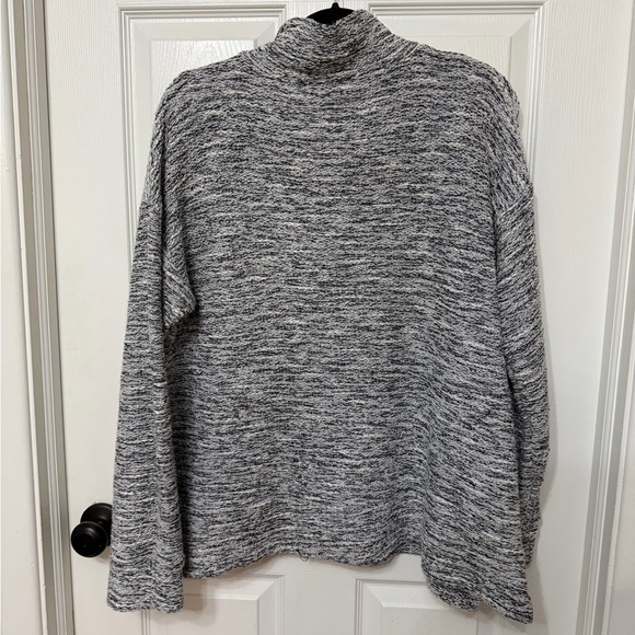 J. Crew marled knit 1/2 zip pullover women XL - Picture 6 of 7